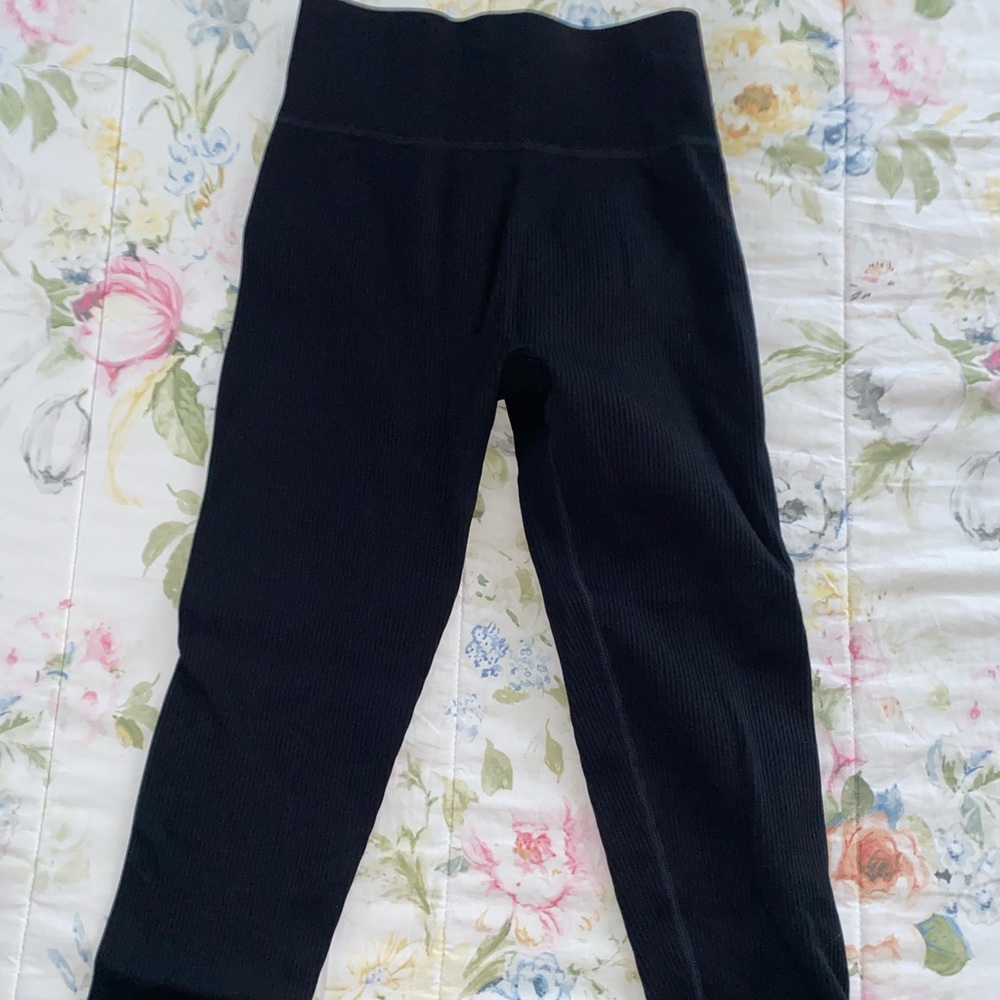 Bo + tee black seamless legging